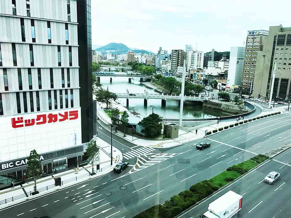 川の町広島市、川と橋のある風景は広島ならではのもの。